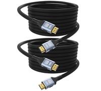 CAKOBLE 16K Cable HDMI 2.2 3m,[2 Pack] 96Gbps Ultra-High-Speed, 16K@60Hz, 12K/10K@120Hz, 8K@240Hz, 4K@360Hz/480Hz, eARC, HDR10+, Dolby, HDCP 2.2, Para hdmi 2.1,PS5, Xbox, Soundbar, Laptop, HDTV