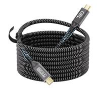 CAKOBLE 240W Cable USB C Carga Rapida, USB 3.2 Gen2 20 Gbps Transmisión,[PD3.1 48V/5A] 5K/4K@60Hz (20 Gbps 240W-5M)