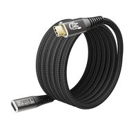 CAKOBLE Alargador USB 4 2M, 240W Cable Thunderbolt 4 [40Gbps & PD3.1 48V/5A] Cable USB C Carga Rapida 8K@60Hz, Extensor USB 4.0-Cable tipo C per i-Phone 15, MacBook, Samsung S24, x-iaomi 14