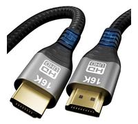 CAKOBLE Cable HDMI 2.2 0.5m | 96Gbps Ultra Rápido Cable HDMI 16K@60Hz, 4K@480Hz | eARC, HDR10+, HDCP 2.3, Dolby Vision/Atmos | Compatible con cable hdmi 2.1,Soundbar, Ordenador Gaming, HDTV, Monitor
