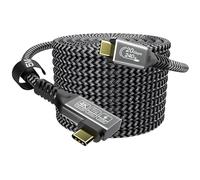 CAKOBLE cable usb c 5 metros,240W Cable USB 3.2 Gen2 20 Gbps USBC Carga Rápida,Cable USB C Vídeo 4K@60Hz Compatible Thunderbolt 4/3 pertain iPhone 16, MacBook iPad Pro, Samsung Galaxy 24