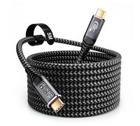 CAKOBLE Cable USB C 5M, 20 Gbps Cable USBC 3.2 Gen2, 100W 20V/5A Carga Rapida, Cable Tipo C 4K @ 60Hz pour i-Phone, MacBook Pro, Samsung S24 cable usb c 5m