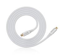 CAKOBLE Cable USB C a USB C 1.5m,USB 3.2 Gen2*2 Cable Tipo C,20 Gbps 100W Cable Carga Rapida,4K @ 60Hz de Transmisión de Vídeo Para Ordenadores Portátiles,Monitores,Dispositivos USB C.Blanco