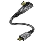 CAKOBLE Cable USB C a USB C de 0 5 metros,cable usb 3.2 20gbps,240W Carga Rapida,4K@144Hz cable usb c 90 grados Para smartphone,Tabletas, Concentradores,Monitores,Dispositivos,cable usb c 0 5 metros