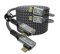 CAKOBLE cable usb c carga rapida 3m,[2 Pack] 240W USB C 3.2 Gen2 20 Gbps Carga Rápida, Vídeo 4K@60Hz Compatible Thunderbolt 4/3 pertain iPhone 16, MacBook iPad Pro, S25 cable usb c 3 metros