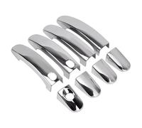 CAKYSE Compatible con Ford para Galaxy para Mondeo MK4 Cubierta De Manija De Puerta Cromada Embellecedor De Entrada Sin Llave Cubiertas Manijas Puertas