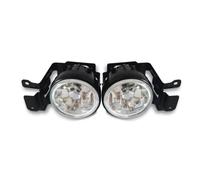 CAKYSE Luz Antiniebla Coche Compatible con Mitsubishi para Pajero para Montero 1999 2000 2001 2002 2003 2004 2005 2006 Parachoques Delantero Conducción Luz Antiniebla Lámpara Antiniebla(1Pair)
