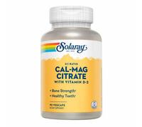 Citrato De Cal-Mag Con Vitamina D-2 2:1 Relación 90 Cápsulas Vegetarianas