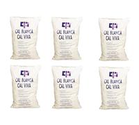 Cal Viva En Piedra Especial Para Blanqueamiento En Material De Construccion, Arboles Y Para Desinfeccion De Aguas (6, Saco, 5 Kg)
