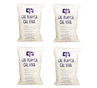 Cal Viva En Piedra Especial Para Blanqueamiento En Material De Construccion, Arboles Y Para Desinfeccion De Aguas (4, Saco, 5 Kg)