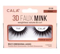 Cala Lashes 3D Faux Mink Pestañas Postizas Posh 1 Par