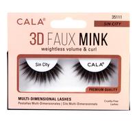 Cala Lashes 3D Faux Mink Pestañas Postizas Sin City 1 Par