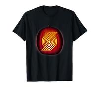 Calabaza Brillante de Halloween de los Portland Trail Blazers de la NBA Camiseta