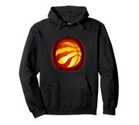 Calabaza Brillante de Halloween de los Toronto Raptors de la NBA Sudadera con Capucha