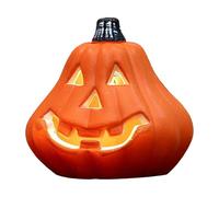 Calabaza de Halloween Lant ERN Decoración de escena de Halloween divertida calabaza Lant ERN Illumin Ation Hollow Out Big Pumpkin 061948