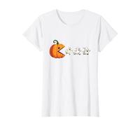 Calabaza de Halloween Persiguiendo Caramelos Boo, Sentido del Humor Espeluznante Camiseta
