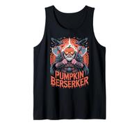Calabaza de mitología nórdica - Berserker Vikingo de Halloween Camiseta sin Mangas