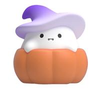 Calabaza de silicona recargable de 3 modos regulable para Halloween