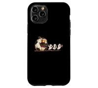Calabaza Divertida Persiguiendo Fantasmas Halloween fútbol Carcasa para iPhone 11 Pro