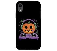 Calabaza DJ Halloween Música Terror Carcasa para iPhone XR