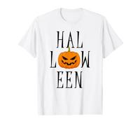 Calabaza Linda y Adorable Jack-O-Lantern de Halloween 1 Camiseta gráfica económica