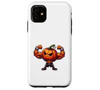 Calabaza músculos Halloween Mal Regalo Entrenamiento Pantalones Cortos Carcasa para iPhone 11