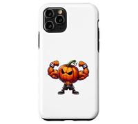 Calabaza músculos Halloween Mal Regalo Entrenamiento Pantalones Cortos Carcasa para iPhone 11 Pro