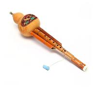 Calabaza Natural Tallada A Mano Calabaza Hulusi China Flauta De Cucurbitáceas Instrumento Musical Étnico Llave De C Con Funda Profesional Hulusi