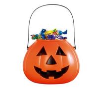 Rubies Calabaza Porta Caramelos, Cubo Calabaza para Caramelos, Oficial Rubies para Halloween, Fiestas, Accesorios