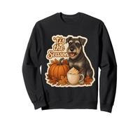 Calabaza Schnauzer estándar de otoño y otoño de Tis The Season Sudadera