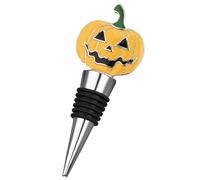 Calabaza Vino Tapón - Festive Accessory, Airtight Seal | Diseño, Material Durable, Keeps Fresh, Fácil de usar, Perfecto para de Halloween, Cenas, Decoración de Otoño, Regalo