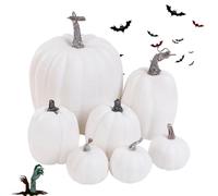 Calabazas Artificiales 7 Piezas Vegetales Artificiales Realistas para