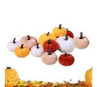 Calabazas artificiales - Calabazas para decorar | Calabaza falsa | Accesorios de fiesta | Tableta de otoño - Accesorios de decoración para fotografía en el hogar Cosecha de Halloween Acción de Gracias