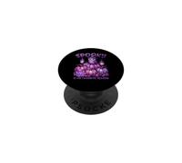 Calabazas de búho púrpura de Halloween Spooky Is My Favorite Season PopSockets PopGrip Adhesivo