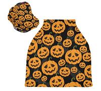 Calabazas De Miedo De Halloween Cubierta de Lactancia Materna Asiento de Bebé Cubierta de Cochecito Transpirable Carros de La Compra Cubierta para Niños Niñas