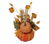 Calabazas de otoño para la decoración de la mesa del hogar - Calabazas decorativas, calabazas falsas, calabazas para centros de mesa domésticos, alféizares de ventanas, decoraciones de interiores y