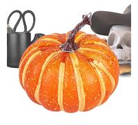 Calabazas decorativas | Calabazas de decoración otoñal | Artificial, espuma para Halloween, Acción de Gracias, otoño, centro de mesa, decoración de