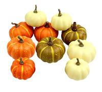 Calabazas Decorativas De Otoño Y Halloween Decoración Decorativa De Con Un
