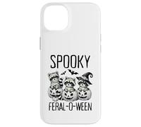 Calabazas divertidas de mapache de Halloween espeluznante y salvaje Carcasa para iPhone 14 Plus