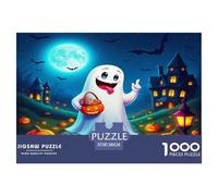 Calabazas Jumbie1000 Piezas PuzzleAlimentos de Calabaza Rompecabezas Inteligentes Challenge Puzzle Adultos Y Niños +14 Años Colores Variados38x26cm/1000pcs