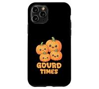 Calabazas Kawaii de Gourd Times para Halloween Jack o Lantern Carcasa para iPhone 11 Pro