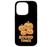 Calabazas Kawaii de Gourd Times para Halloween Jack o Lantern Carcasa para iPhone 14 Pro