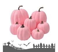 Calabazas para Decorar 7 Piezas centros de mesa artificiales rústicos