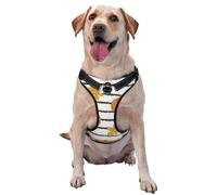 Calabazas y Hojas de otoño,Arnés para Mascotas, arnés Reflectante Ajustable para Perros,M