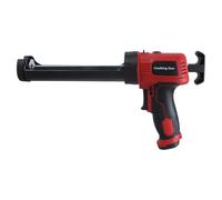 Calafateo inalámbrico, funciona con pilas, 4 velocidades ajustables, luz LED, 10 onzas/300 ml, dispensador de adhesivo eléctrico para calafateo