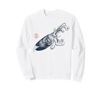 Calamar Flecha - Estilo japonés con Sello Kanji Sudadera