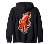 Calamar Gigante Pulpo Sudadera con Capucha