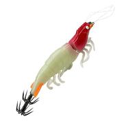Calamar Jig | Aparejo Artificial de camarón - Jigs De Calamar Luminiscentes Marinos,para Uso En Exterior: Estanque, Lago, Orilla, Agua Poco Profunda Y Agua Dulce, Hombres, Padre Y Esposo