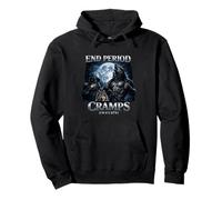 Calambres Periódicos Fin Divertido Desarticulado Obsceno Gen Z Bold Mordaza Meme Sudadera con Capucha