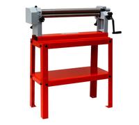 Calandra manual de 3 rodillos para chapa 610x0,8 mm sin soporte Holzmann bbm610